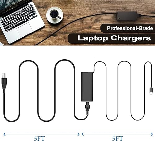 Miniatura 5 de Cargador de laptop USB C tipo C de 130 W para Dell XPS 15 17 2 en 1 9575 9500 9700, Dell Precision 5530 2 en 1 5550 5750, DA130PM170 HA130PM170