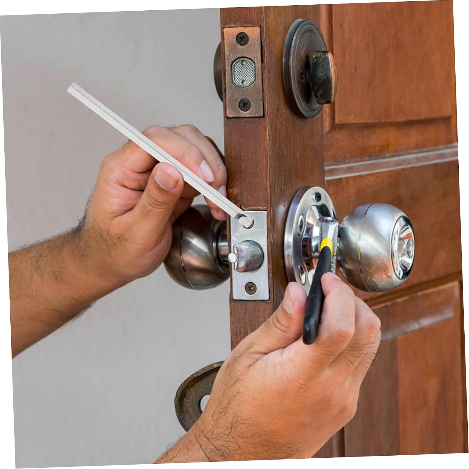 Security Door Hinge Adjuster Wrench for Strike Plate Alignment