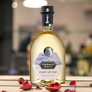 Kinsale Mead Co. Atlantic Dry Mead 70cl, Light, Off Dry, Refreshingly Different Award-Winning Honey Mead, 12% ABV
