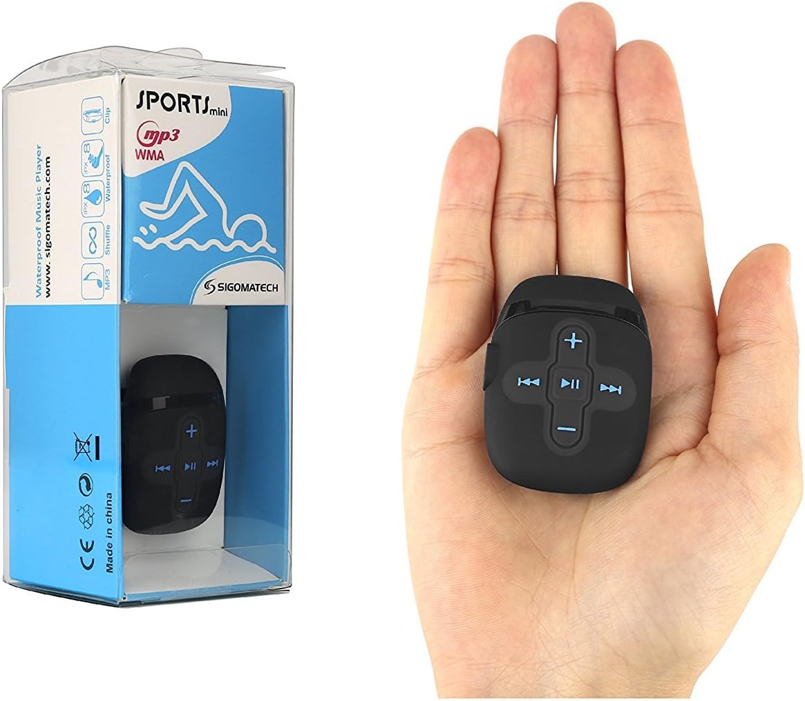 Waterproof MP3 Player for Swimming, Underwater Headphones with Short Cord, MP3 Waterproof Swimming Underwater 3 Meter, Shuffle Feature - Image 7