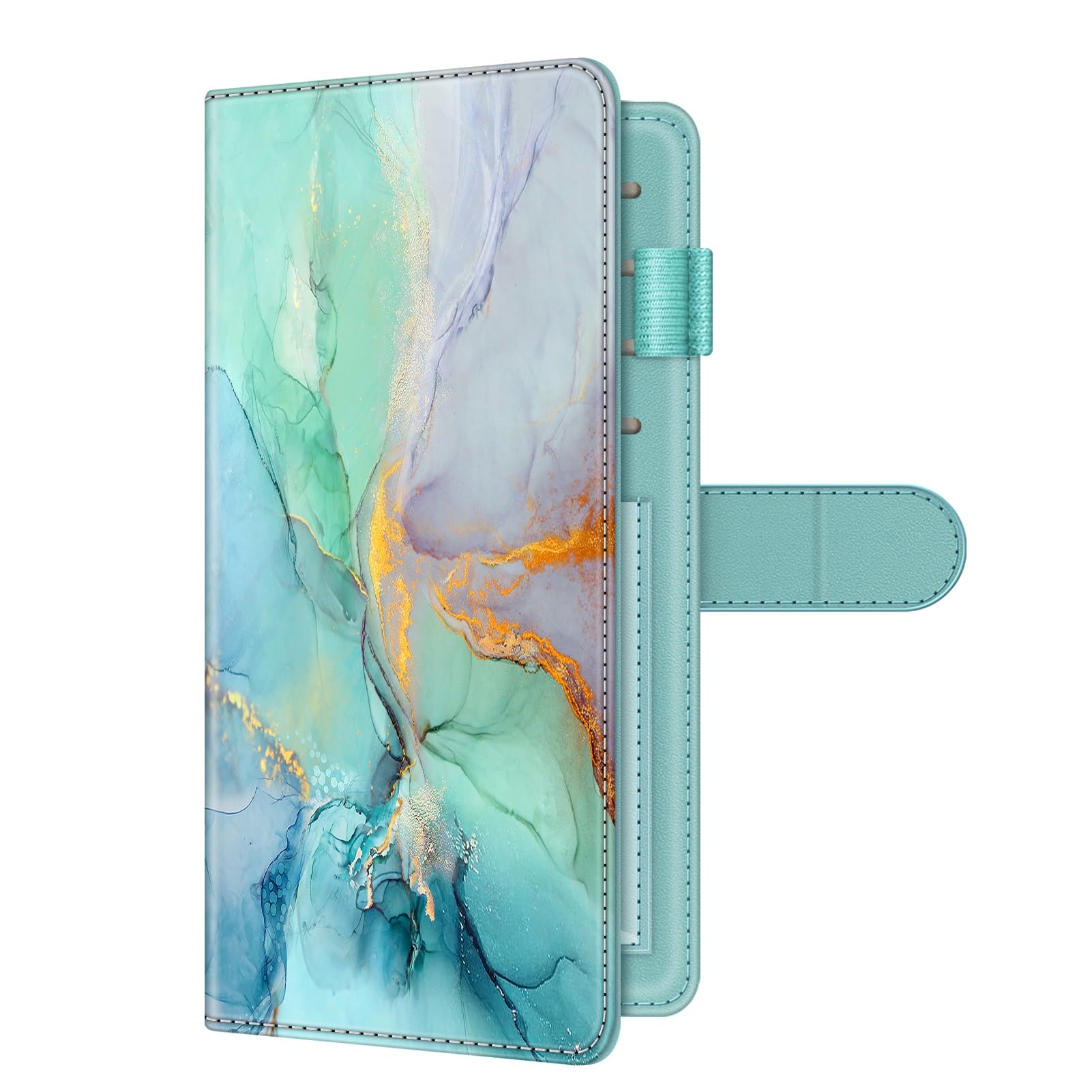 Fintie Couverture de chéquier pour chéquier Personnel, Blocage RFID, Grande capacité, chèques Standard, Double avec Porte-Stylo, emplacements pour Cartes