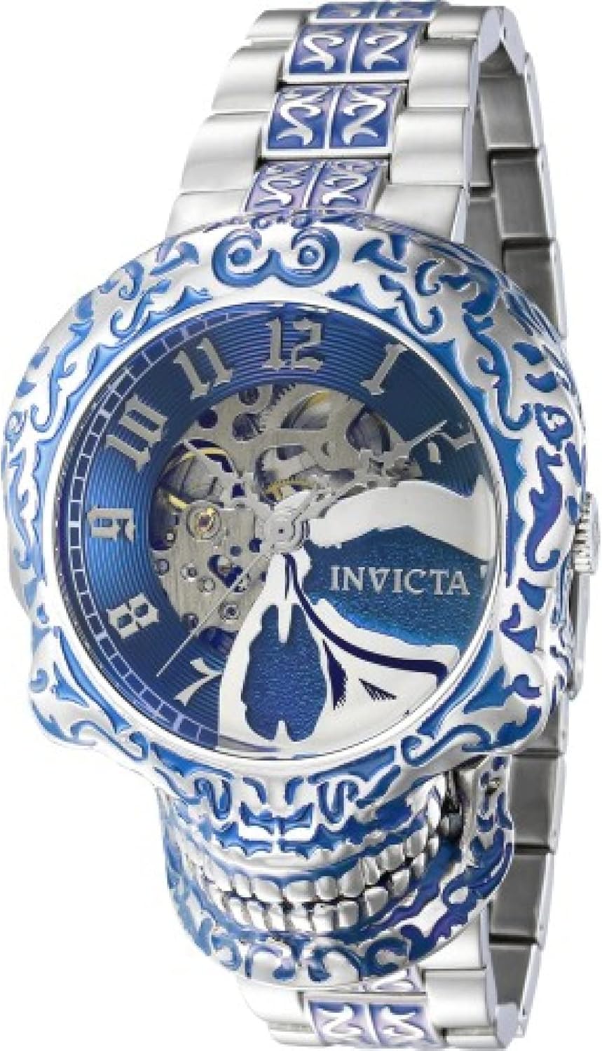 Invicta Men's Artist 50.5mm Stainless Steel Automatic Watch, Silver (Model: 42304)