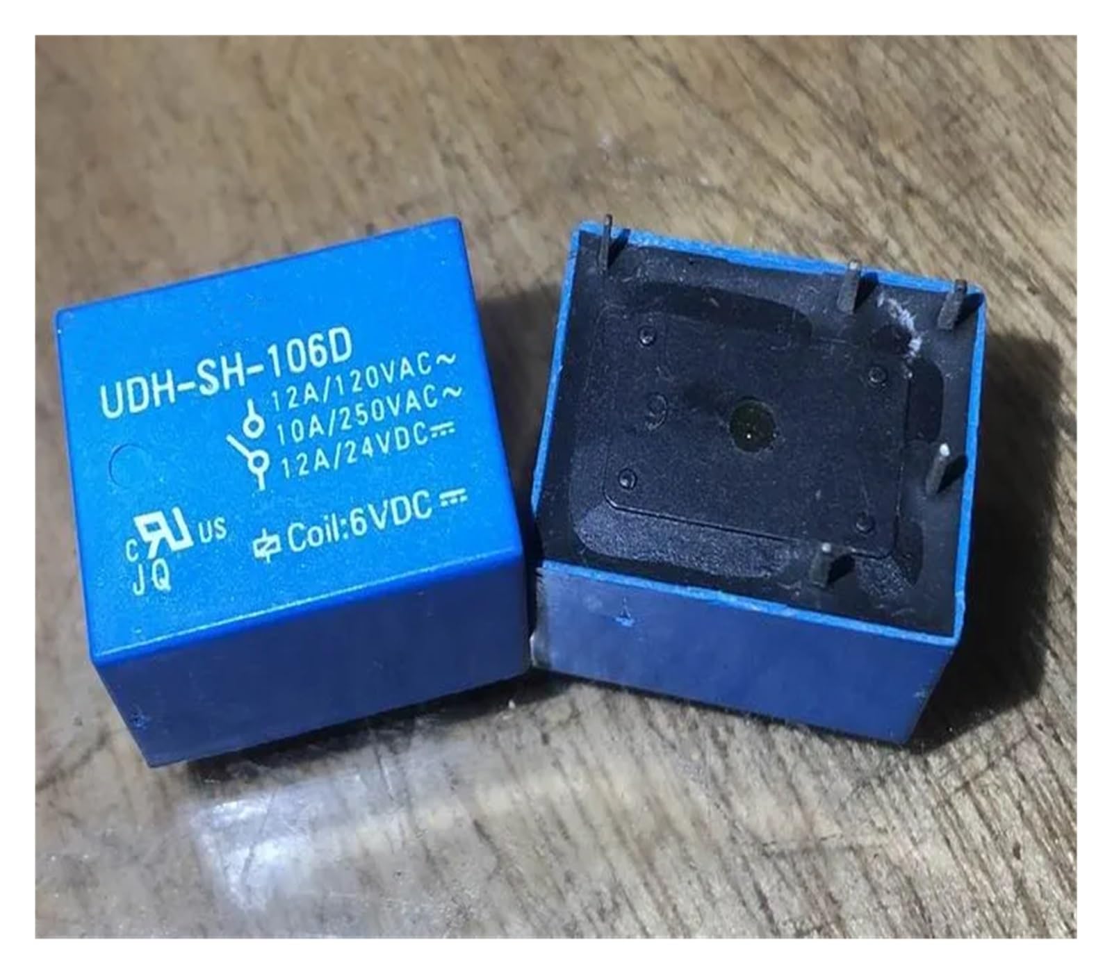 Relé de 5 pines micro conmutador UDH-SS-124D de 24V para PCB industrial 3