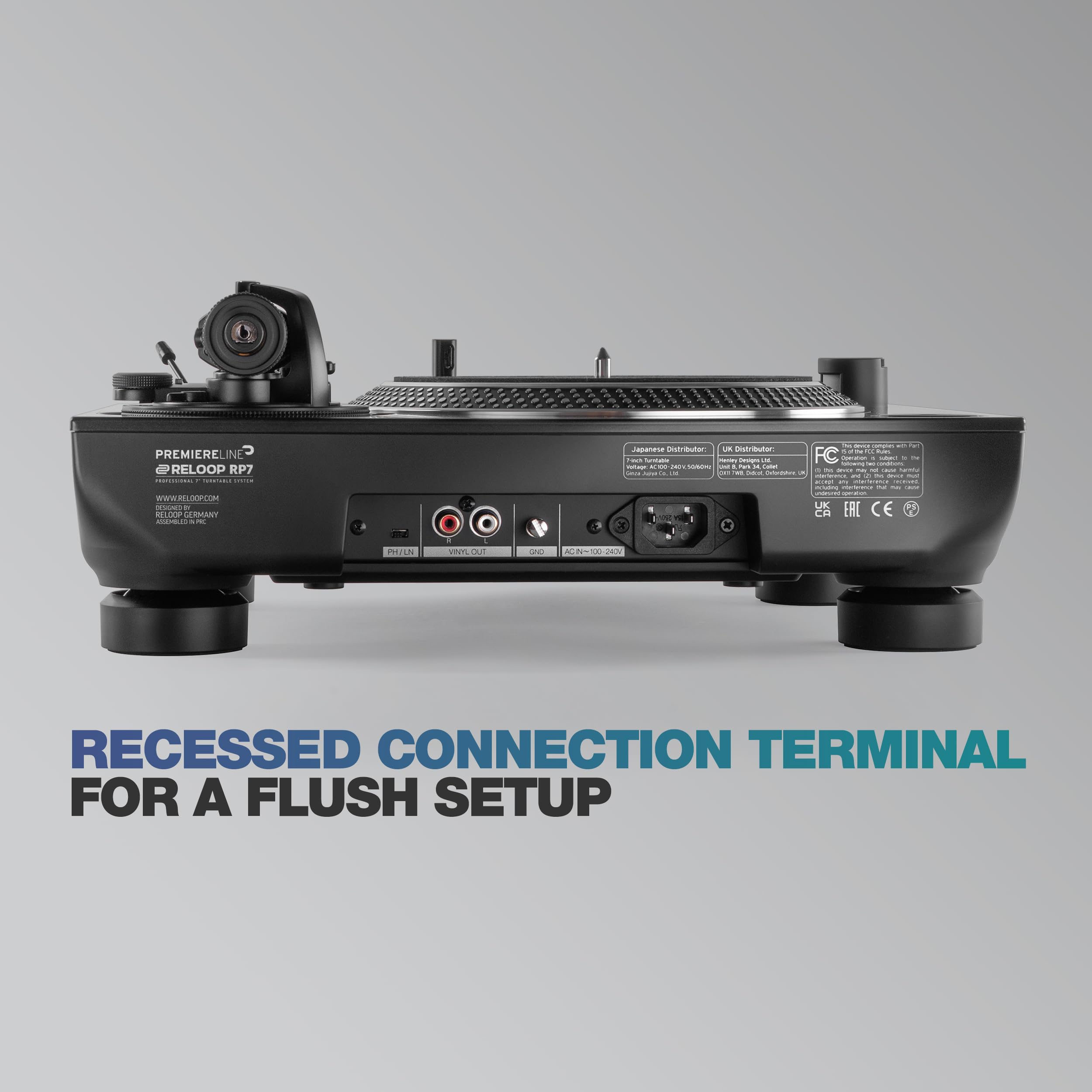 Reloop System gramofonu RP-7 Professional 7''