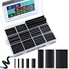 355PCS] 3:1 Heat Shrink Tubing Kit, Wire Shrink Wrap Tubing, Shrink Tubes Electrical, Industrial Heat-Shrink Tubing, Marine Grade Adhesive, Automotive Wire wrap for DIY, 8 Sizes, Black USOONESP