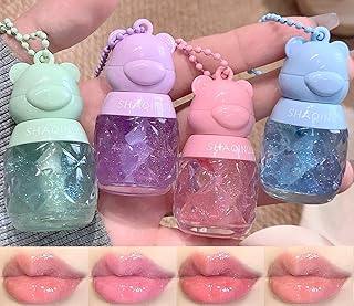 Juego de 4 aceites de brillo de labios, juego...