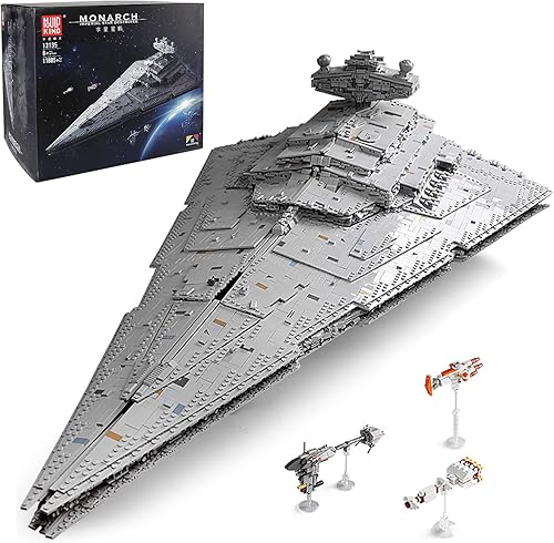 Mould king 13135 Super Star Destroyer Modelo Destructor de Estrellas Imperial-Clase I juguete de construcción de destructor de estrellas de clase I
