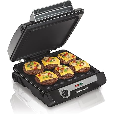 Hamilton Beach 4-in-1 Indoor Grill: The Ultimate Kitchen Companion