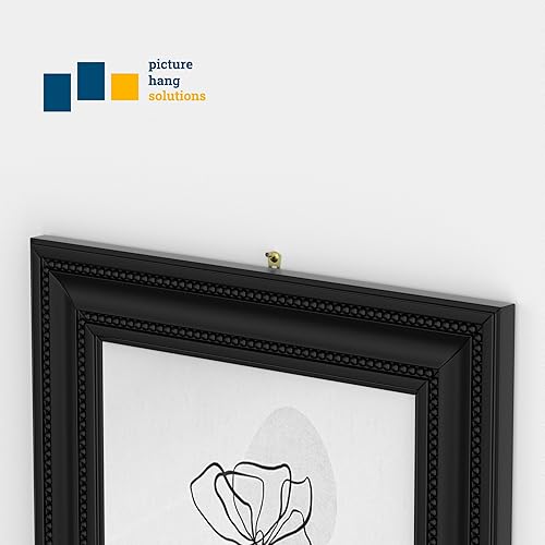 Miniatura 7 de Picture Frame Hooks Supports Up to 30 lbs - 25Pack with Nails Picture Hanging Hooks for Drywall - Mirror Hanging HardwarePlaster Wall Picture