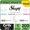 Sleepy Natural Double Soft Fırsat Paketi Bebek Bezi 1 Numara Newborn 200 Adet