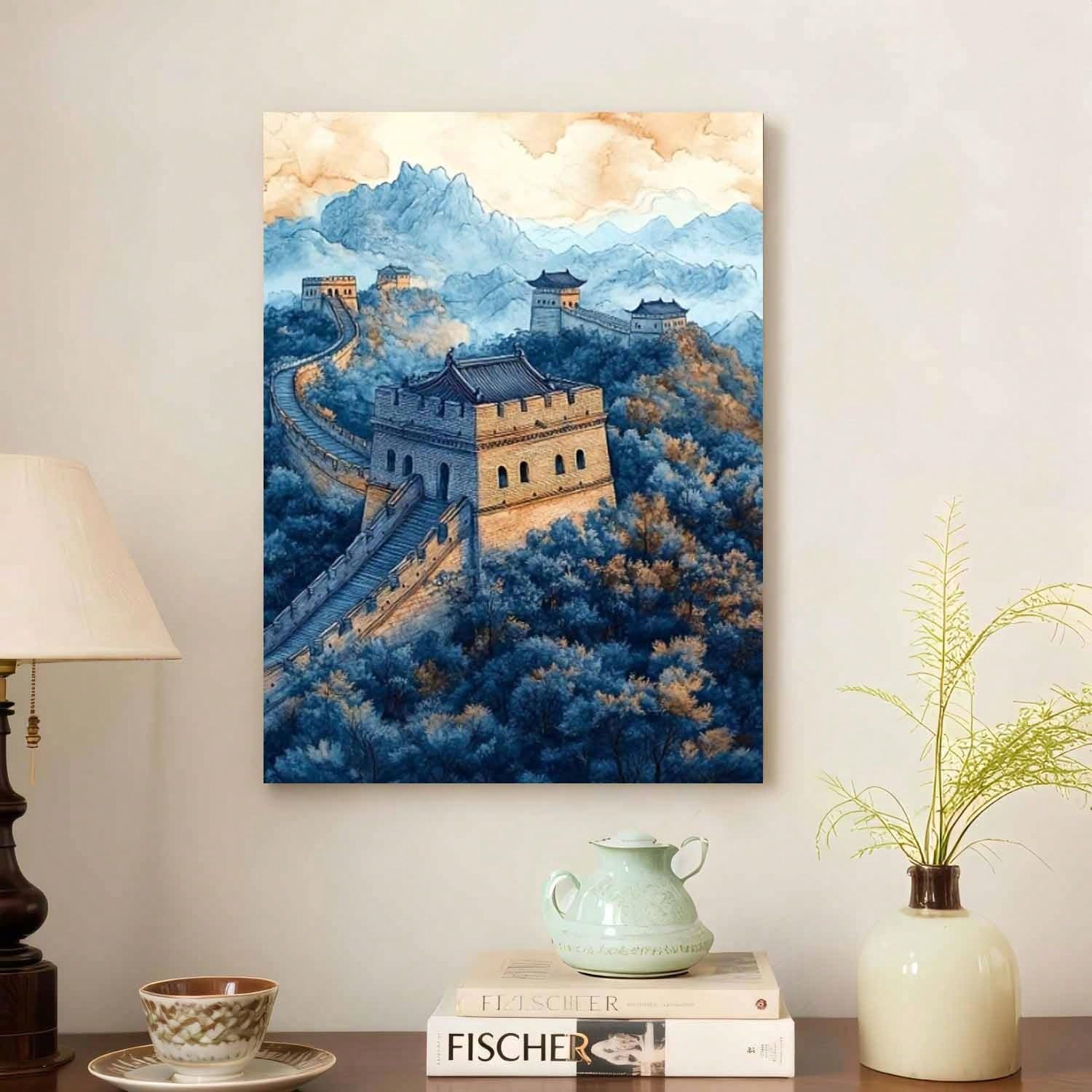 TZKBDMA Signs & Plaques Canvas Poster A Painting Wall Artworks Pictures for Living Room(60x80cm/Without frame)