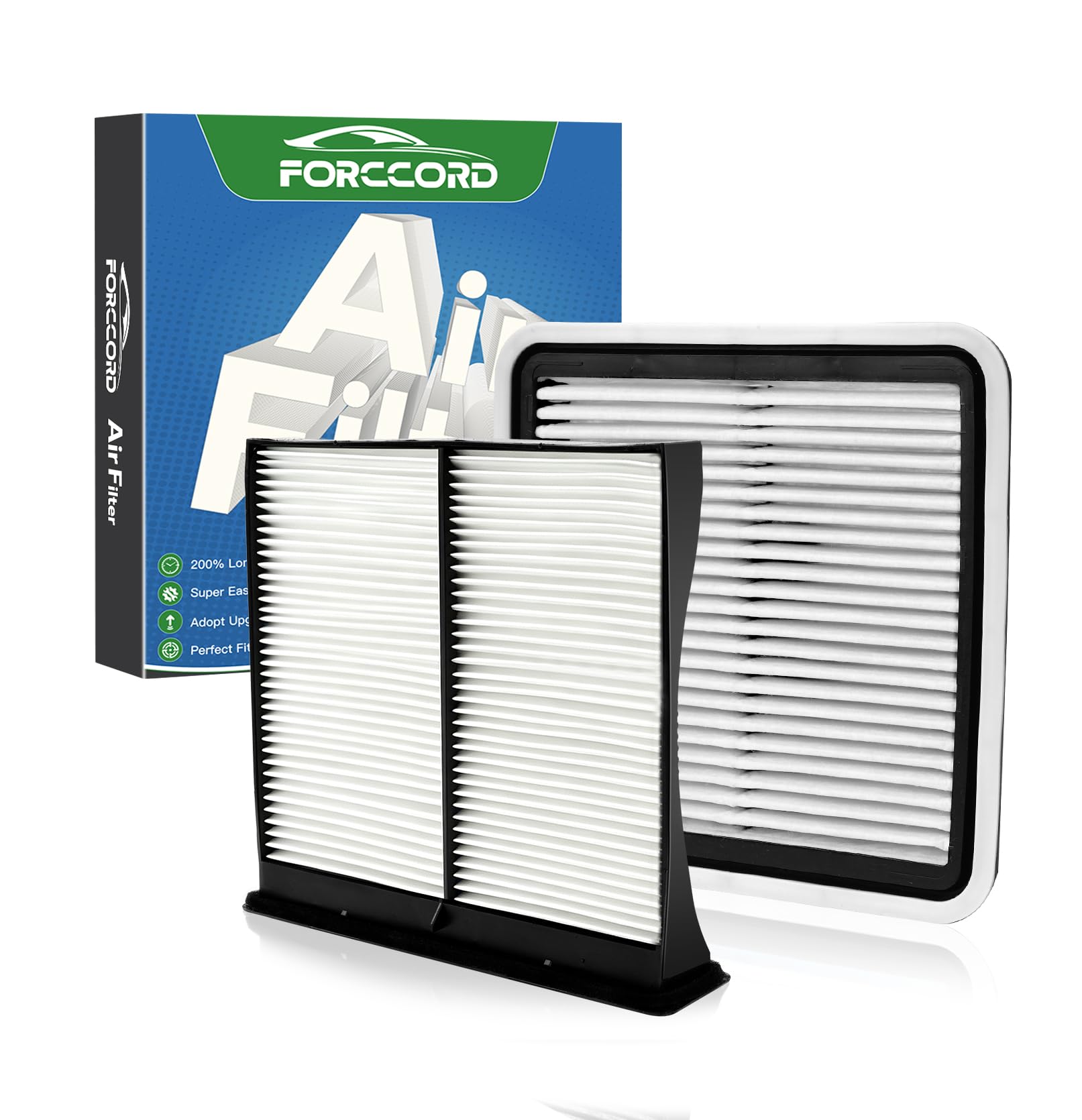 Cabin &amp; Engine Air Filter Kit for Subaru Forester 2009-18, Impreza 2008-16
