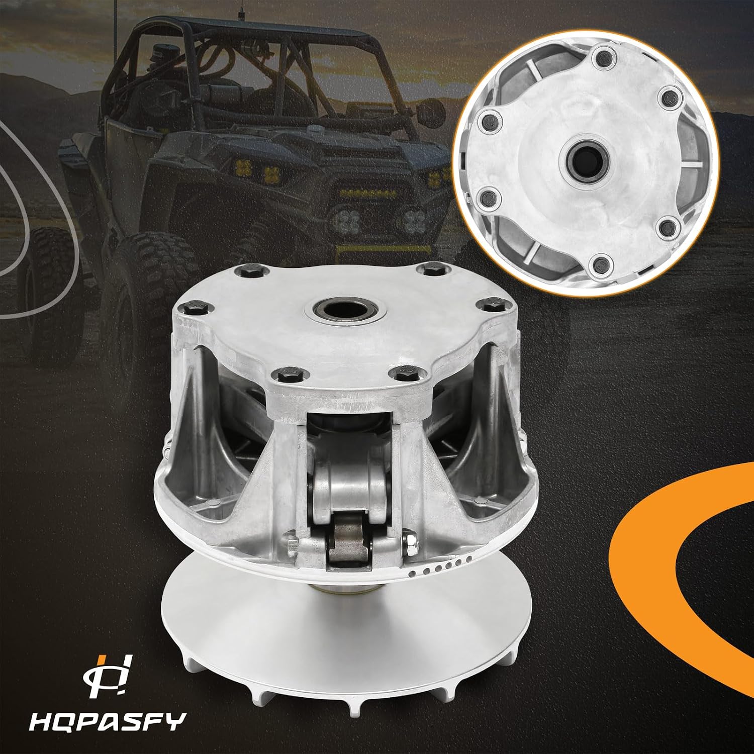 Primary Clutch, Compatible with 2015-2019 Polaris RZR 900/Ranger 900/RZR 4 900/RZR S 900/ACE 900/Crew 900, Replaces# 1323283