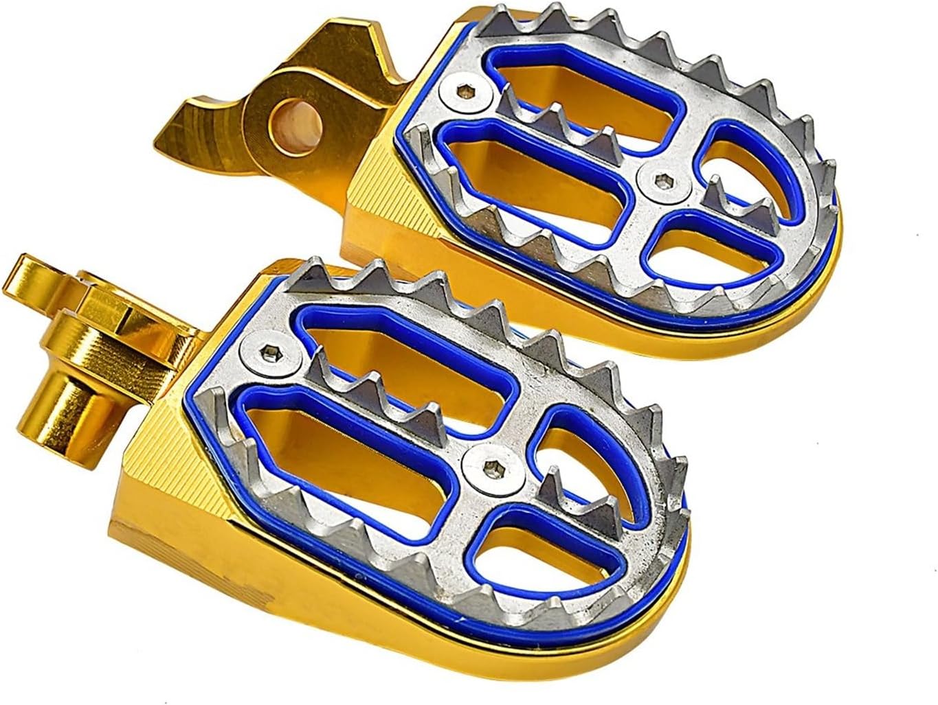 フットペグ オートバイフットレストフットペグペダルスズキ用 RMZ250用 RMZ450用 RMZ450Z用 2010 2011 2★新作・2026年★人気★