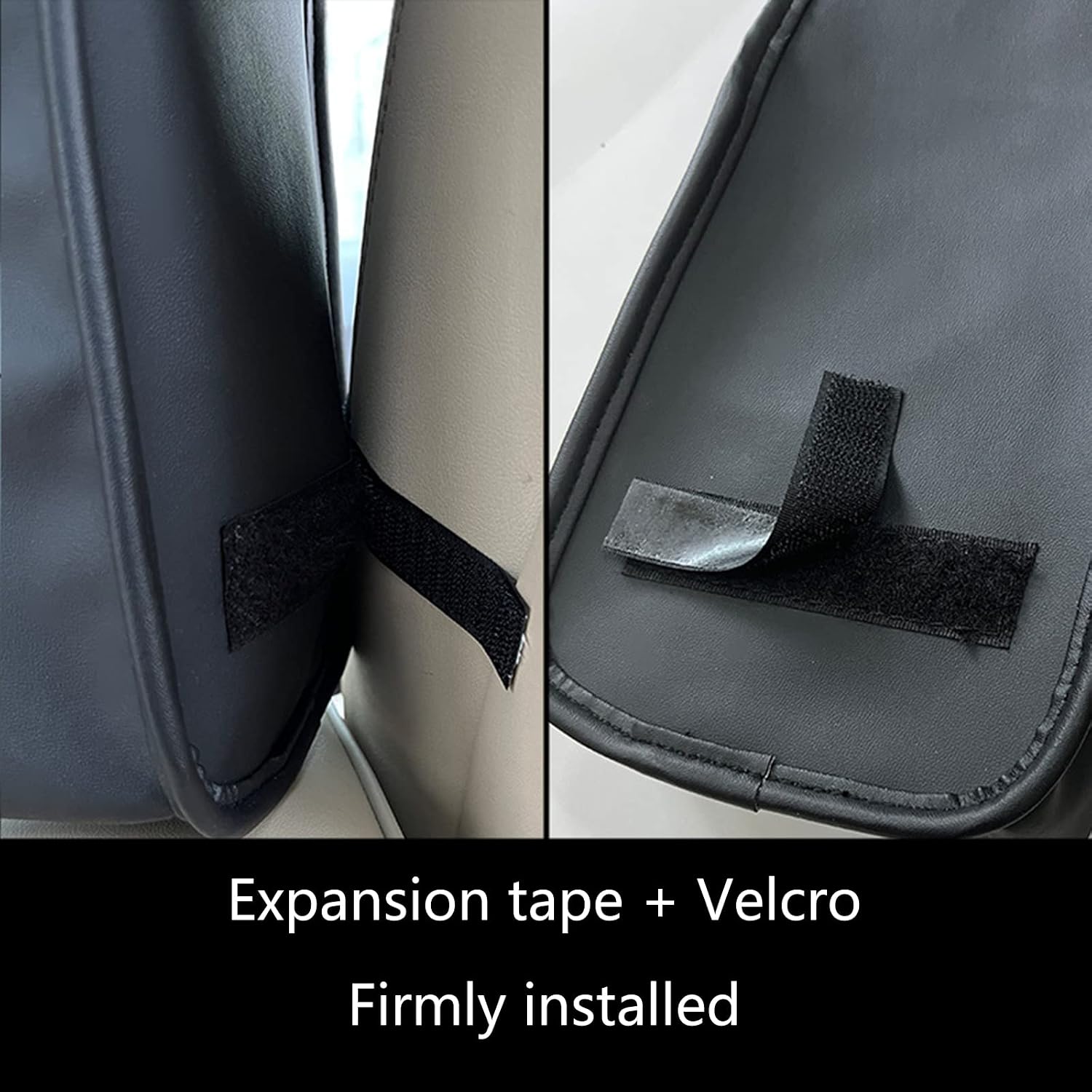 Car Storage Bag Side Hanging- Bag Net Bag Multi-Pocket Phone Wallet Small Object Storage Bag