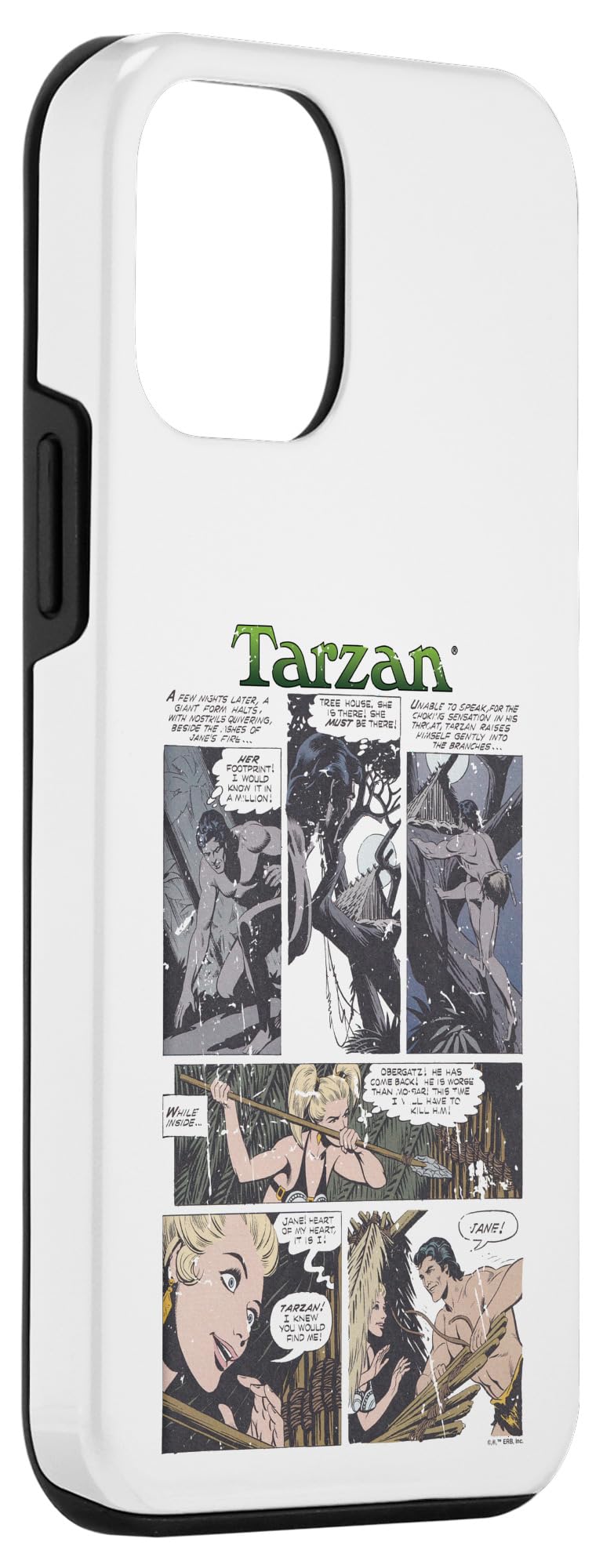 Tarzan Finding Jane Comic Strip Case for iPhone 12 mini - Image 3