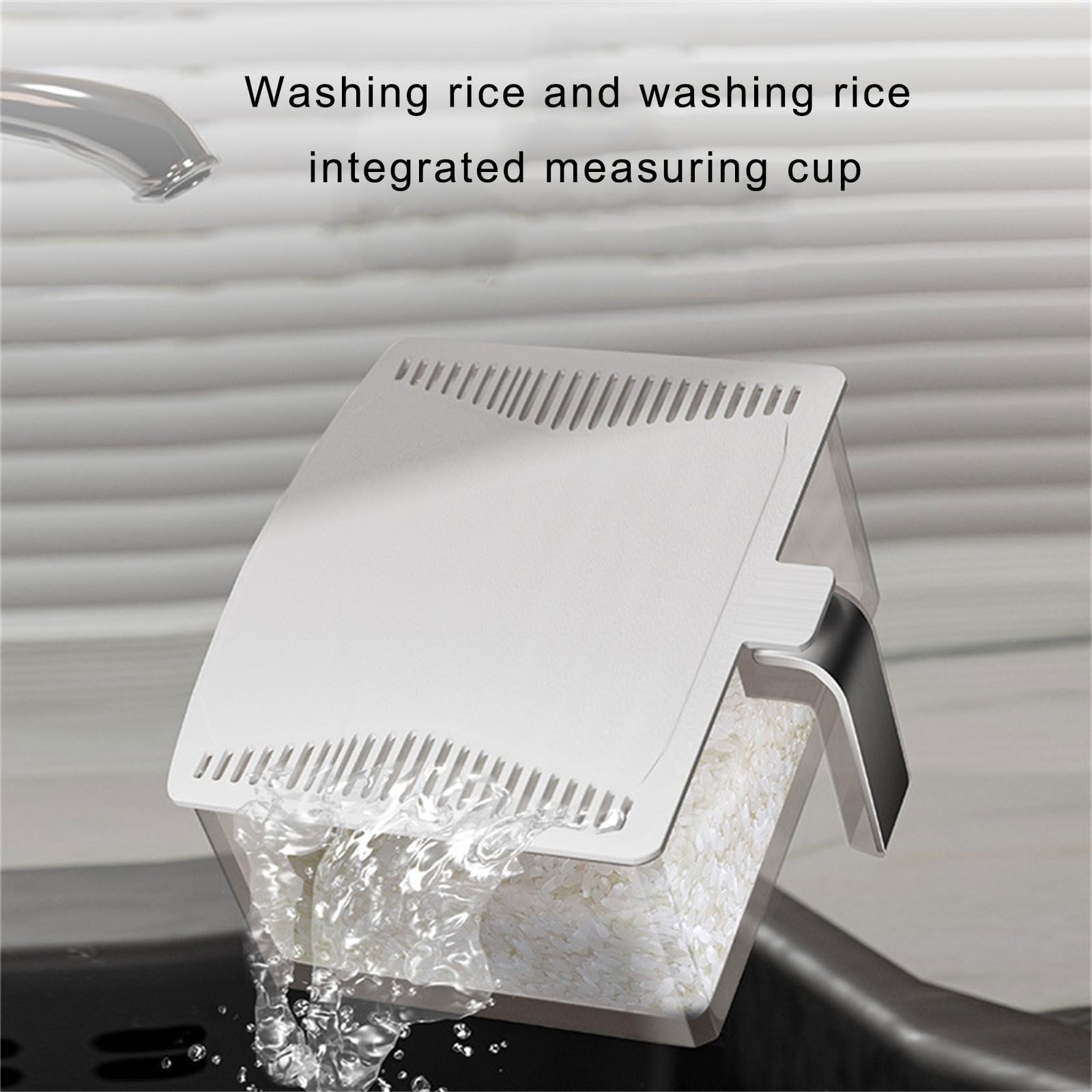 Scatola Stoccaggio Cereali in Plastica Decorazione da Cucina Limpida per La Decorazione Pressata per La Casa E Ristorante Utilizzare Un Ristorante Bianco