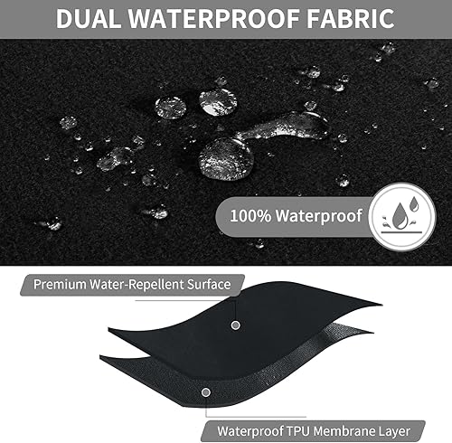 Miniatura 2 de Easy-Going Funda reclinable 100% impermeable, funda elástica para sofás reclinables, funda de sofá modular extragrande, protector de muebles en