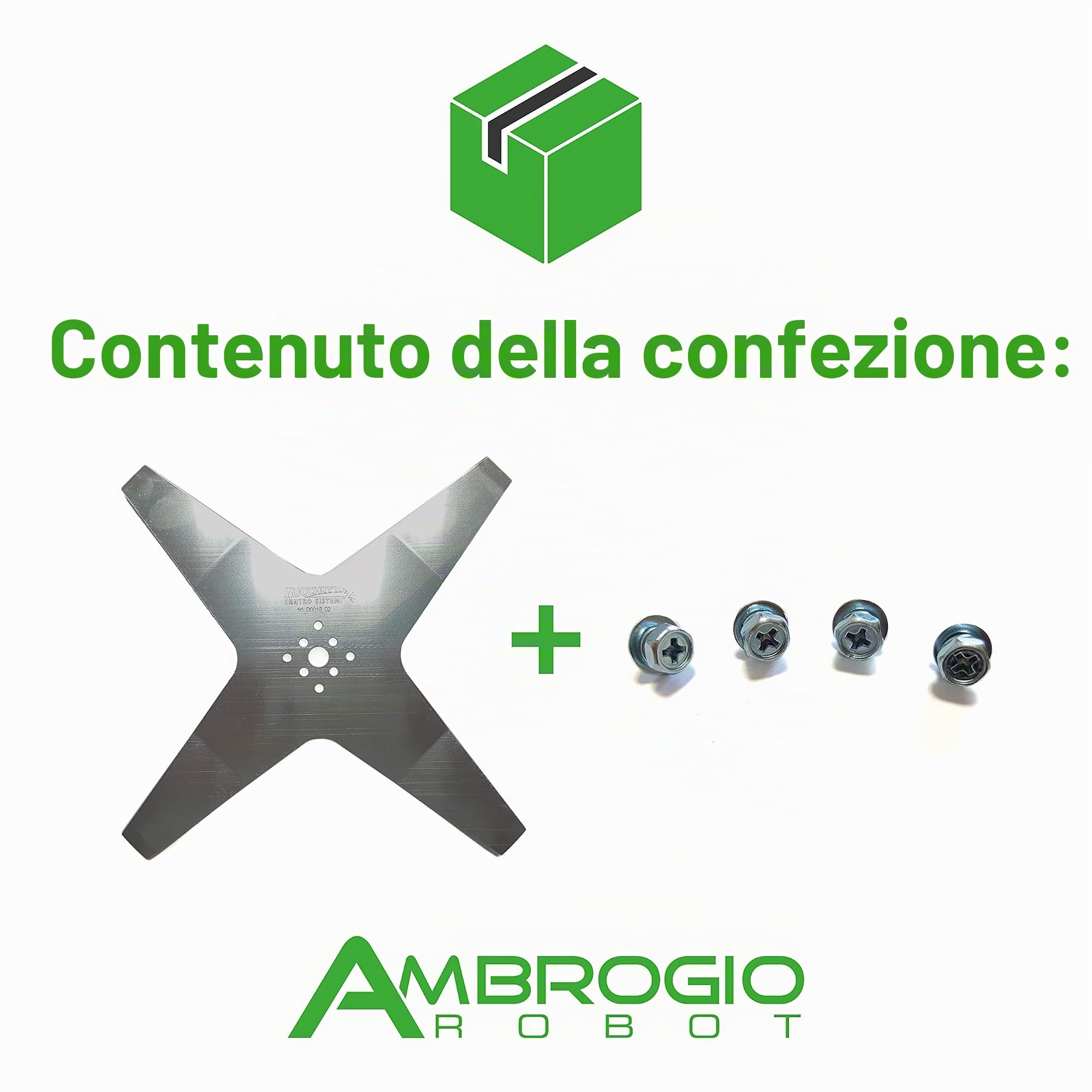 Ambrogio Robot, 50_D0018_02, Lama di Taglio per L60, 25cm piegata