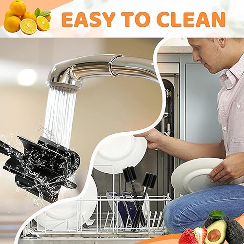 Miniatura 6 de Picador de carne, picador de hamburguesas, triturador de patatas, profesional multifuncional resistente al calor, de nailon, molido, herramientas y