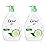Dove Go Fresh Nourishing Body Wash, Cucumber and Green - 33.8 Fl Oz / 1L x 2 Pack