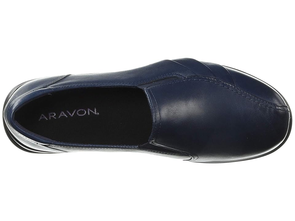 

Aravon Faith (Blue) Women's Slip on Shoes