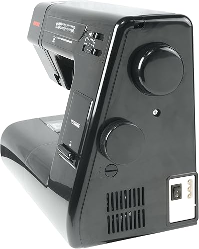 Miniatura 4 de Janome Máquina de coser resistente HD-3000 edición negra con kit de acolchado de 6 piezas