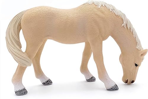 Miniatura 4 de Juguete de caballo para niños y niños pequeños, figura de caballo de granja para decoración de pastel de cumpleaños, decoración de jardín, recuerdos