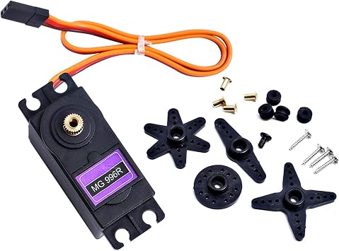 MG996R Servo Motor Metal Gear Torque Digital Full Metal Gear Digital Servo RC Car/Robot/Boat/Helicopter 180