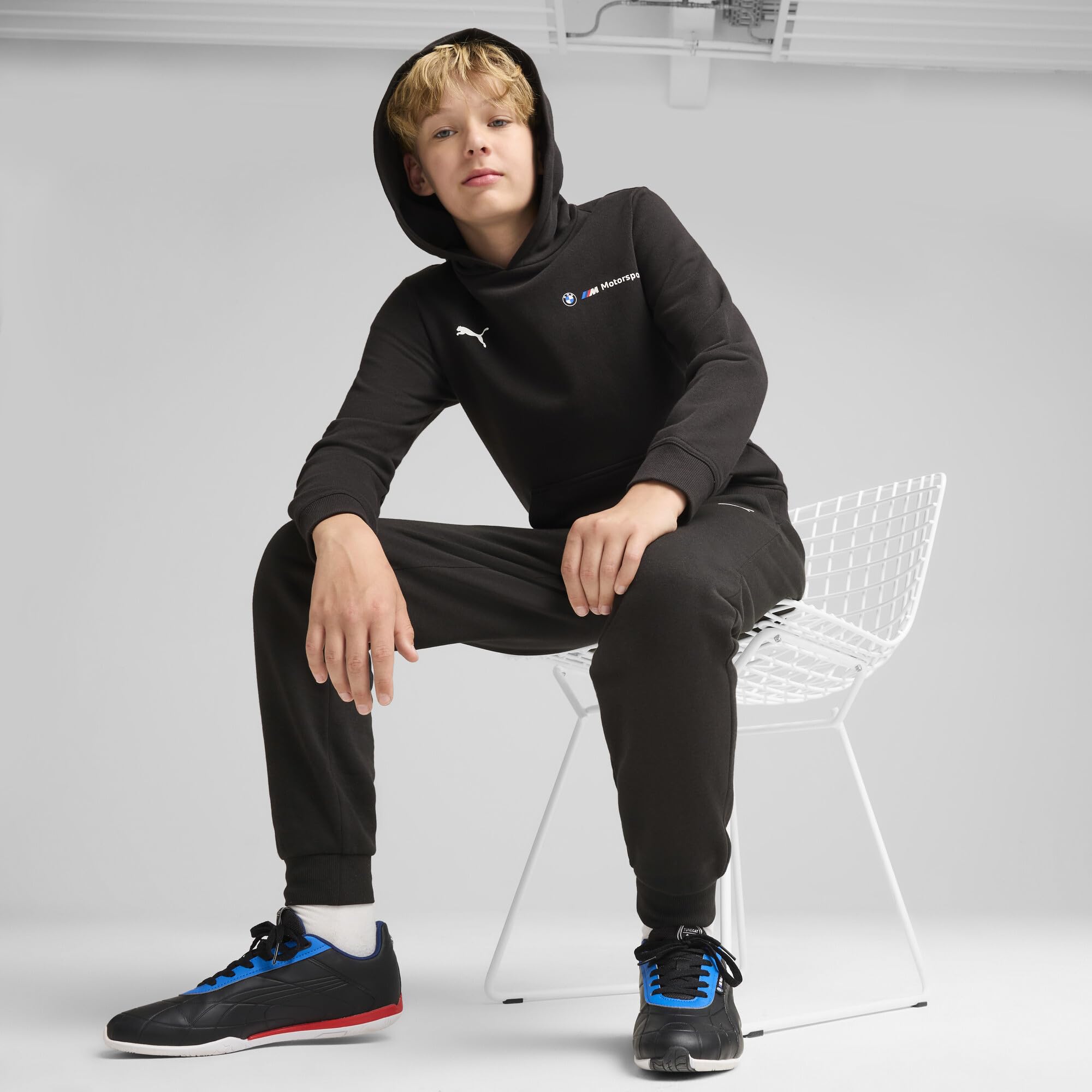 PUMA Felpa con cappuccio BMW M Motorsport per bambini