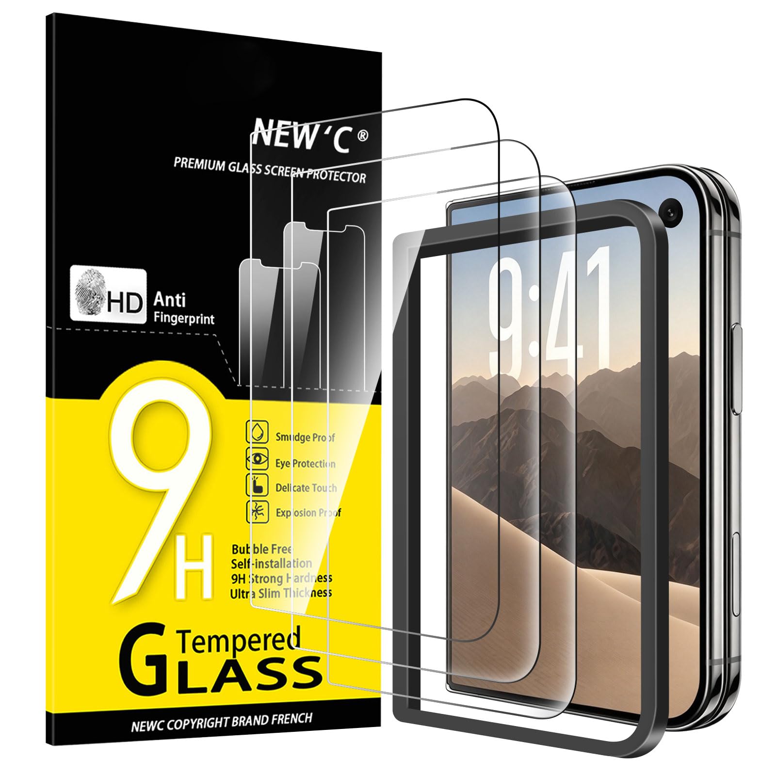 NEW'C Pellicola Vetro per iPhone Duo
