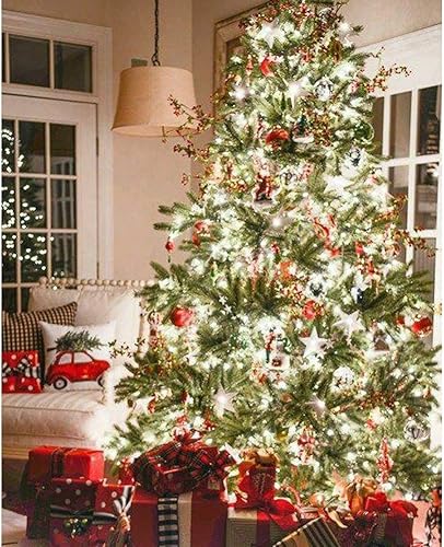 Vista 51 de HOME LIGHTING Guirnalda de 200 luces LED de 66 pies, luz patriótica del 4 de julio con 8 modos de iluminación, mini luces enchufables para Rojo