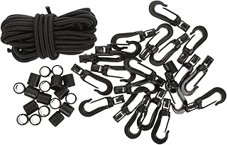 Toddmomy 1 Set Kayak Elastic String Bungie Cord Outdoor Accessories Sailboat Accessories Outdoor Boat Cord Kayak Supplies Bungee Dock Line Elastic Sailing Cord Boat Rope Boat Tie Rope Strap