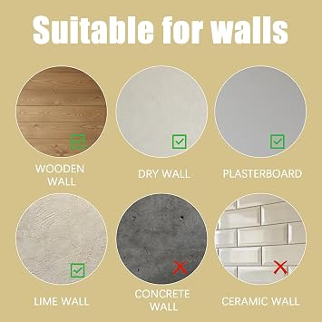 75 Pack Picture Nails for Hard Walls, Masonry Nails, Panel Pins | Wall nails for picture frames, mirrors and wall decor, secure hanging on hard surfaces, essential hardware accessories