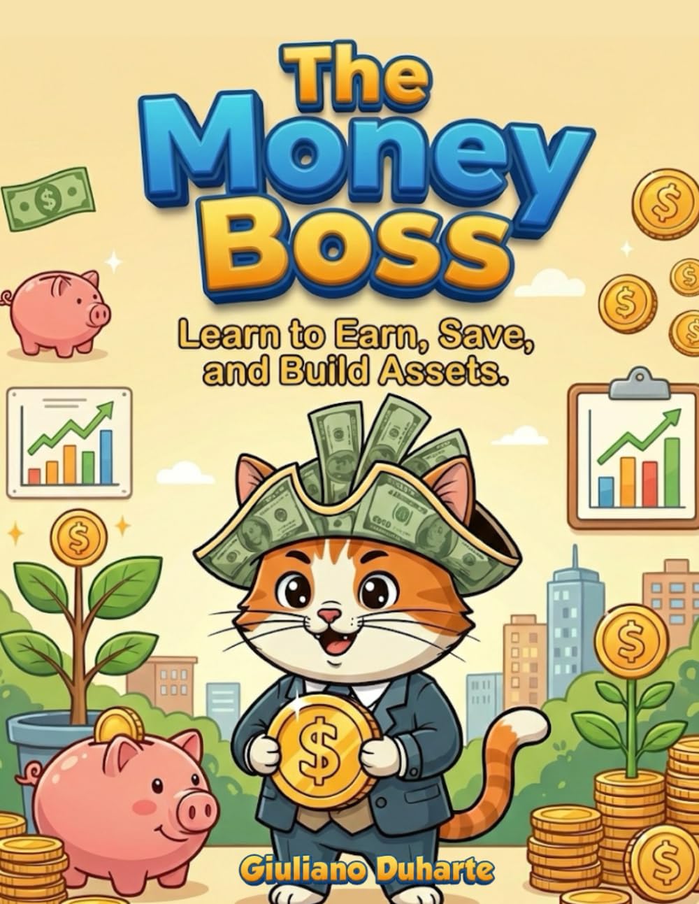 The Money Boss: A Financial Literacy Workbook for Kids: Learn to Earn, Save, and Build Assets