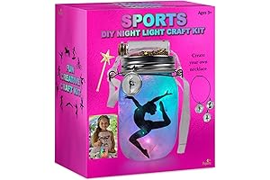 2Pepers DIY Sports Night Light Gifts - Perfect for Gymnastics Enthusiasts