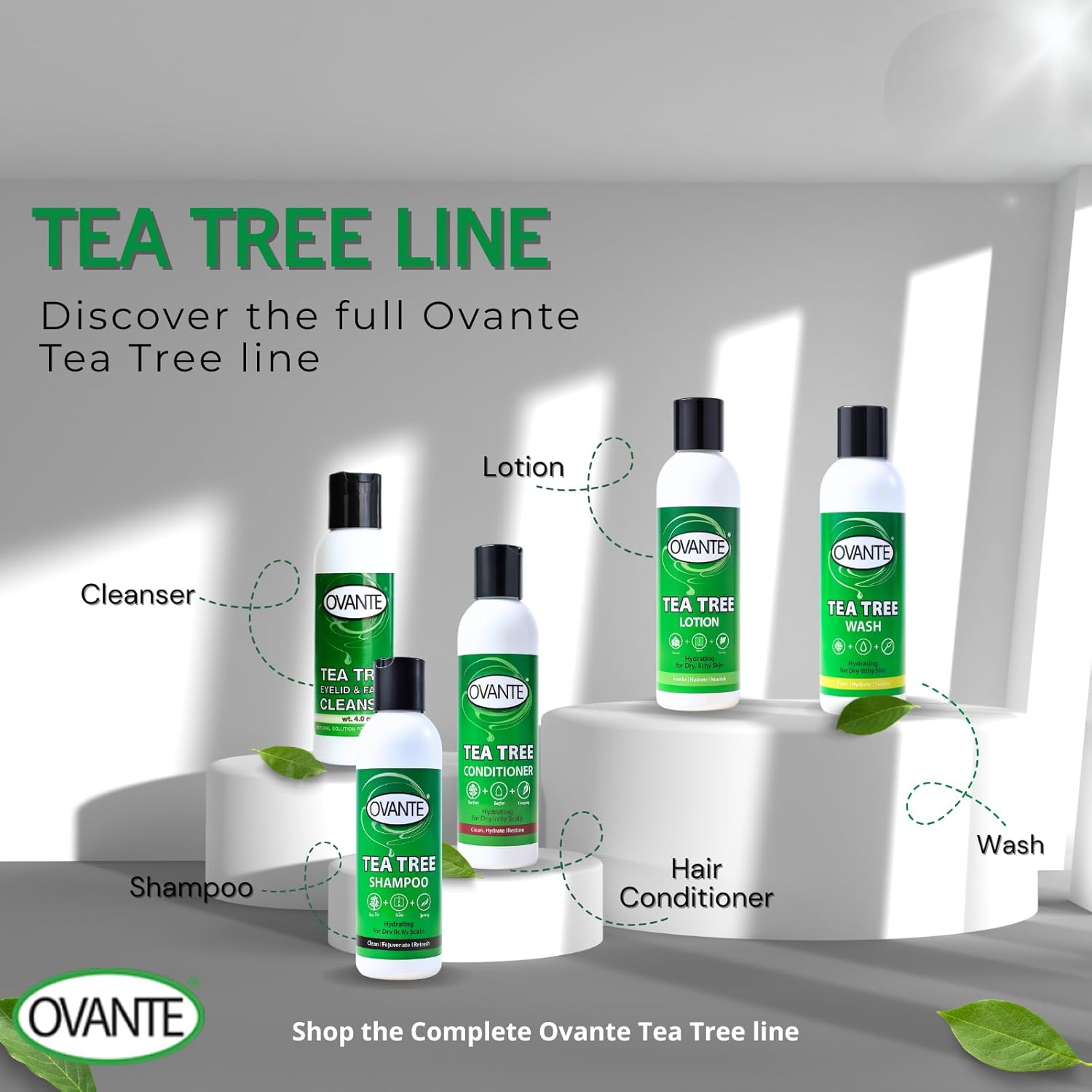 Tea Tree Oil Eyelid, Facial Cleanser Wash For Demodex Prone Skin 4.0 oz