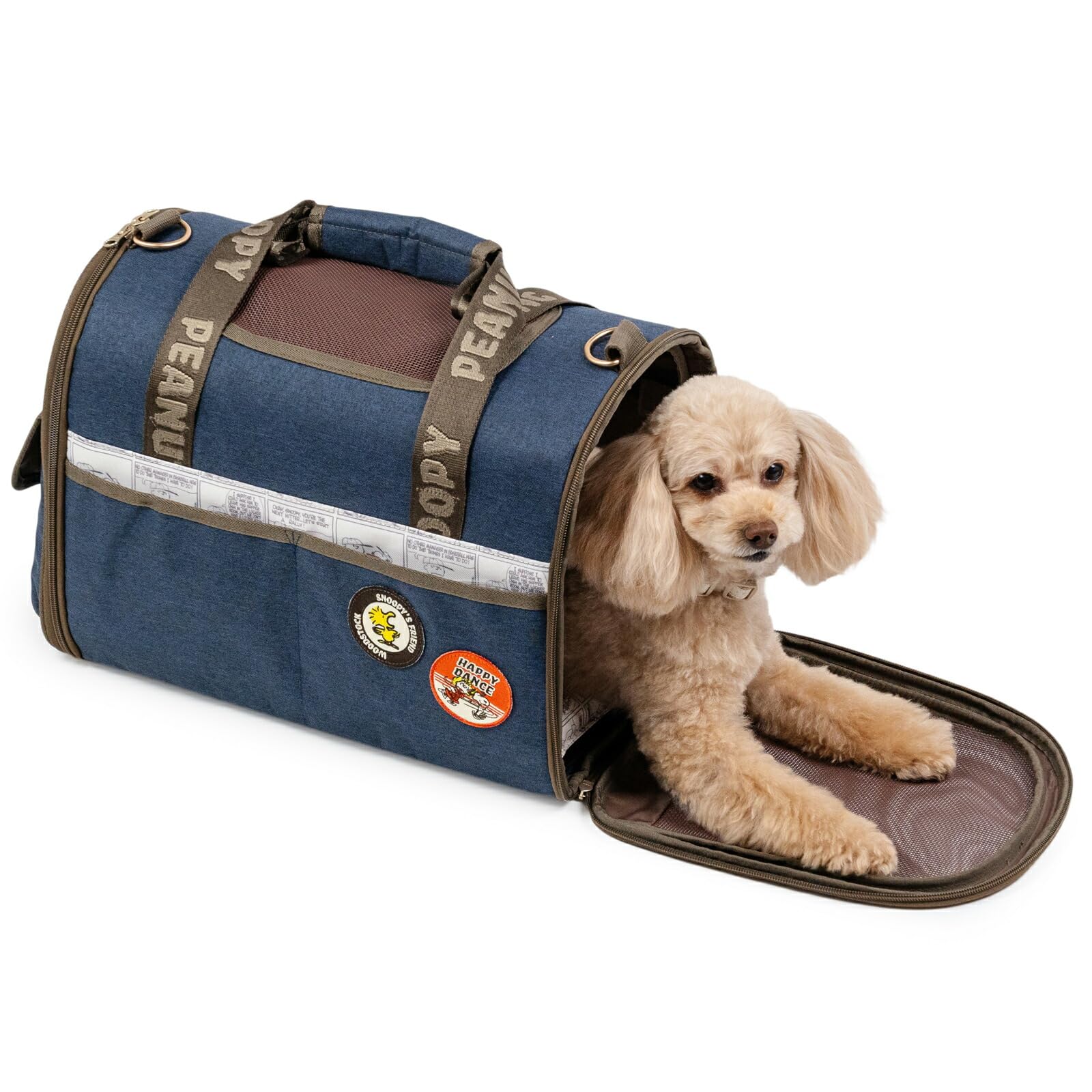 ペットパラダイス スヌーピー 超小型犬用 折り畳みキャリーバッグ キャリーケース スヌーピー キャスター付き折り畳みキャリー 小型犬 / PET PARADISE