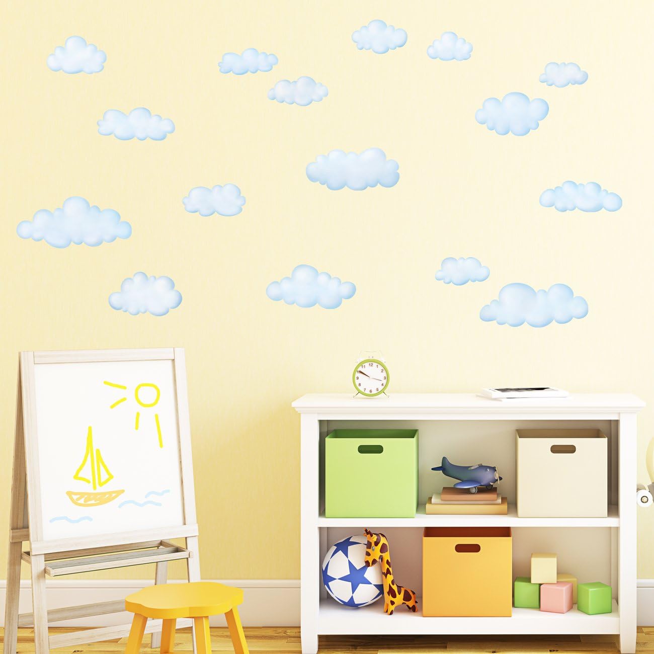 DECOWALL Clouds and Rainbow (1702 8030 1713 1713L 1713P1702), Multicolour, Mittlere_1702 - Image 4