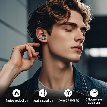 6 Pairs Replacement Ear Tips Silicone Ear Cover Earplugs