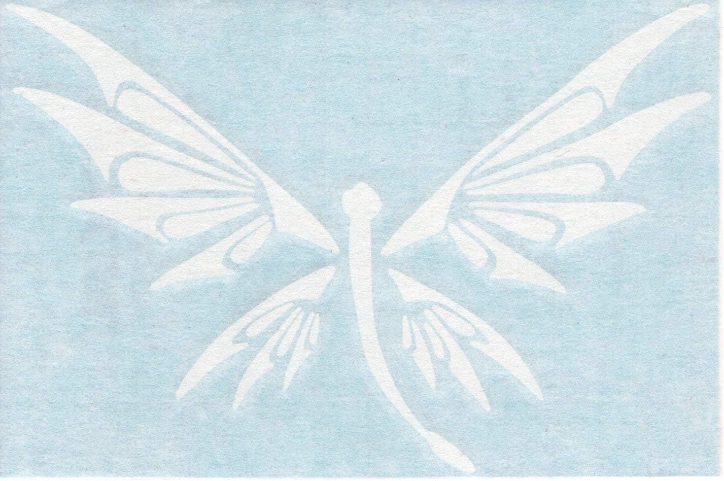 Tribal Dragonfly - Cars Trucks Moped Helmet Hard Hat Auto Automotive Craft Laptop Vinyl Decal Store Window Wall Sticker 01281