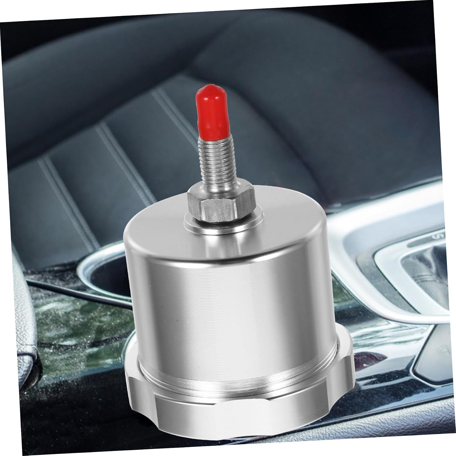Car Drift Hydraulic Brake Oil Tank Easy Install Racing Fluid Reservoir for Enhanced Control and Stability Competitive Driving Silver