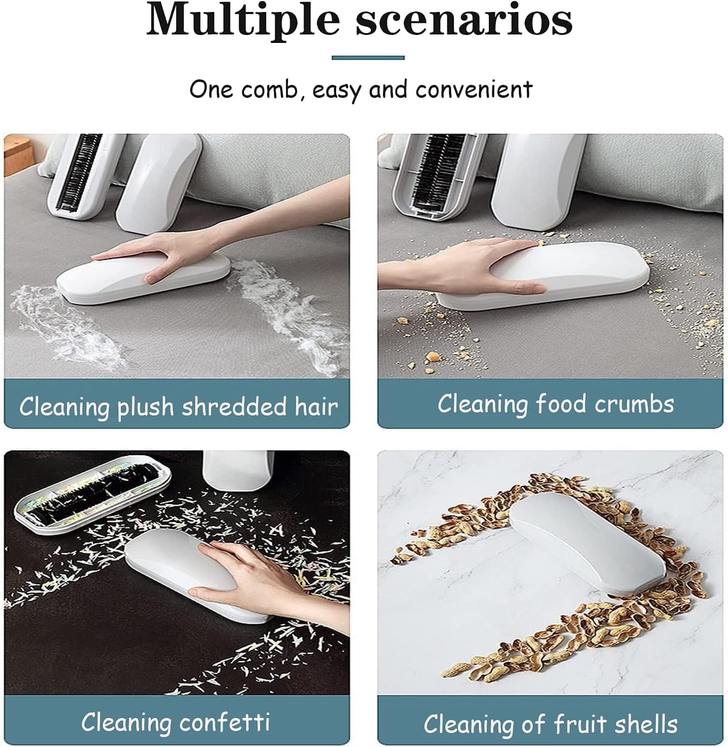 Table Crumb Sweeper - Handheld Cleaner -4