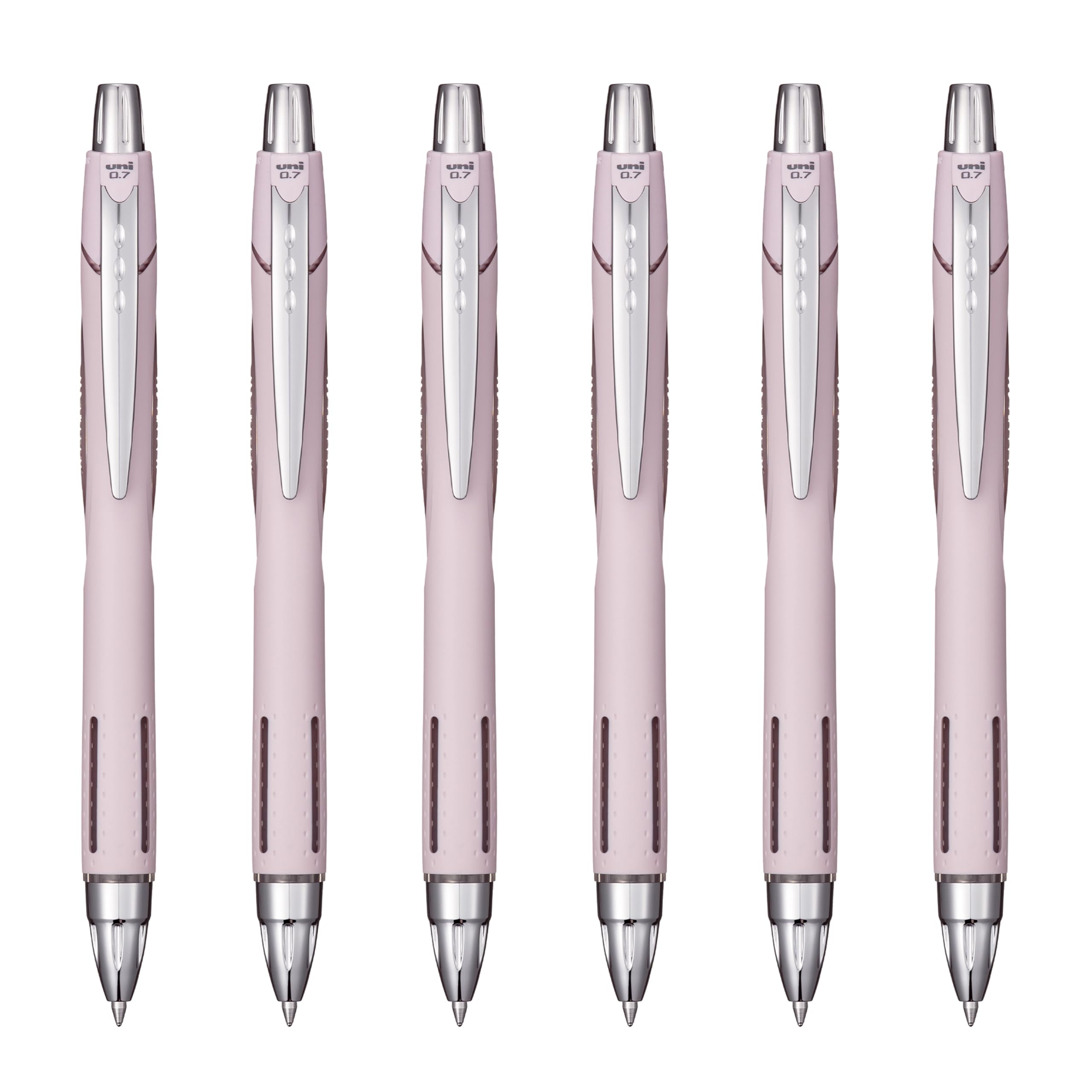 Uni-Ball Jetstream RT Ballpoint Pen, Fine Point 0.7mm, Lavender Barrel