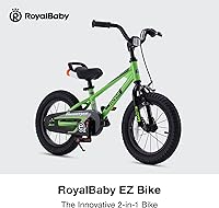 Vista 3 de Royalbaby EZ Kids Innovation - Bicicleta de aprendizaje 2 en 1 con pedal y equilibrio, 12141618 pulgadas, para niños y niñas de 3 a 9 años, varios