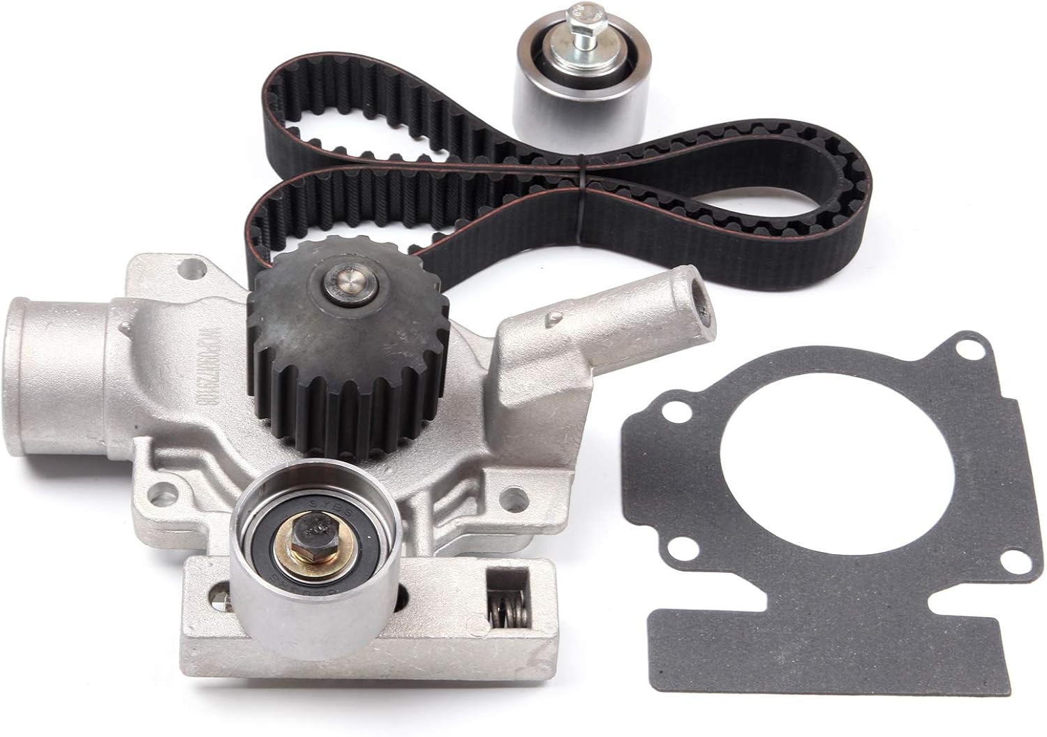 ECCPP Timing Belt Kit with Water Pump Compatible 1992 1993 1994 1995 1996 For Ford Escort l4 1.9L 1992 1993 1994 1995 1996 For Mercury Tracer l4 1.9L TCK194 TCKWP194 TBK4125 WP4125