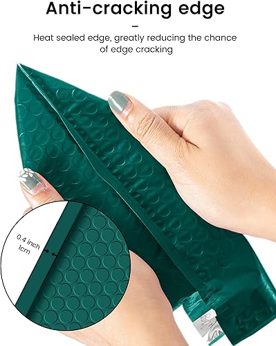 Miniatura 48 de GSSUSA - Sobres acolchados de polietileno de 6” x 10”, sobres de burbujas, bolsas sobres para envíos de pequeños paquetes, bolsa de envío, paquete