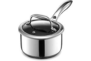 HexClad 1-Quart Hybrid Nonstick Saucepan For All Cooktops