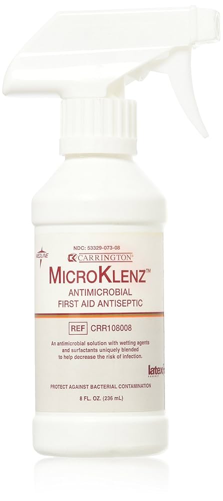 Amazon.com : Microklenz 8 Oz Antimicrobial Wound Cleanser