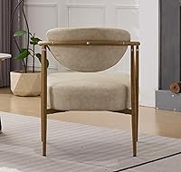 Vista 7 de Dining Chairs, Table & Chair Sets - PU Leather Upholstered Dining Room Chairs with Metal Frame, Comfortable Seating for Kitchen, Living Room